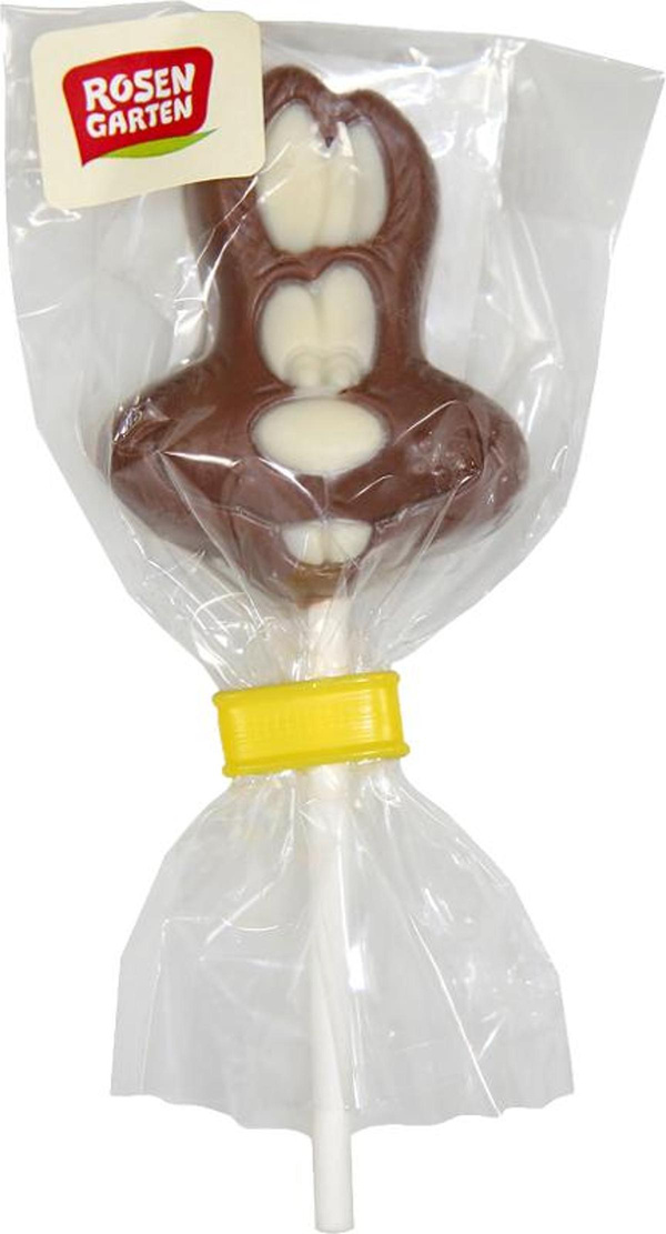 Produktfoto zu Schoko Lolly Hase Vollmilch 15g