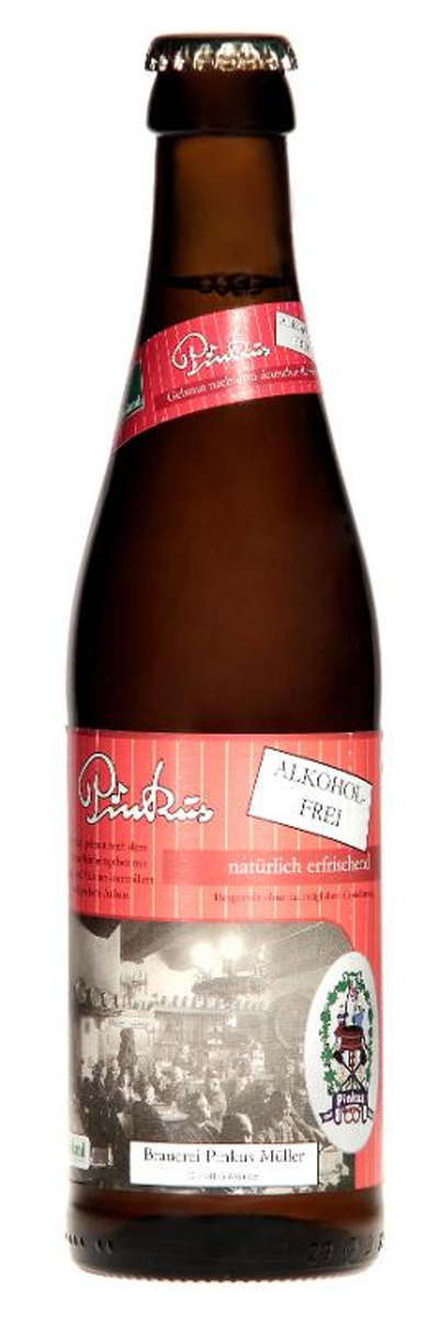 Produktfoto zu Pinkus Alkoholfrei 24x0,33l