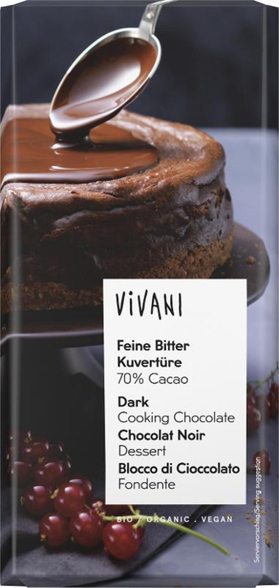 Produktfoto zu Kuvertüre, zartbitter 150g