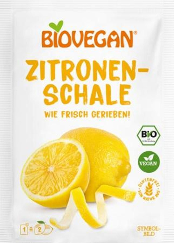 Produktfoto zu Zitronenschale gerieben