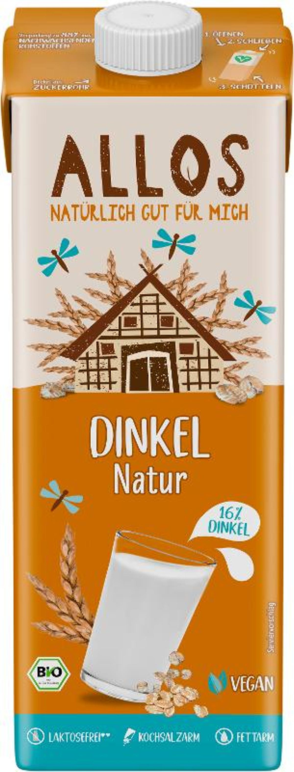 Produktfoto zu Dinkel Drink Naturell, 1l