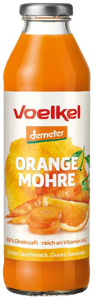 Produktfoto zu Orange Möhrensaft 0,5l