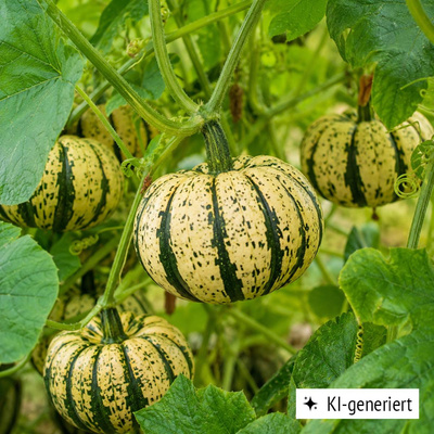Produktfoto zu Pflanze Kürbis Sweet Dumplin