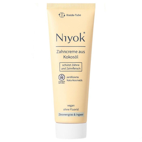 Produktfoto zu Niyok Zahncreme Zitronengras Ingwer 75ml