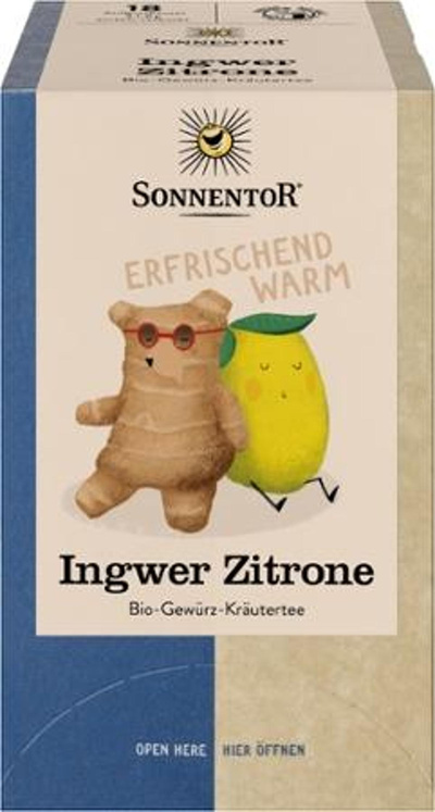Produktfoto zu Zitronen Ingwer TB