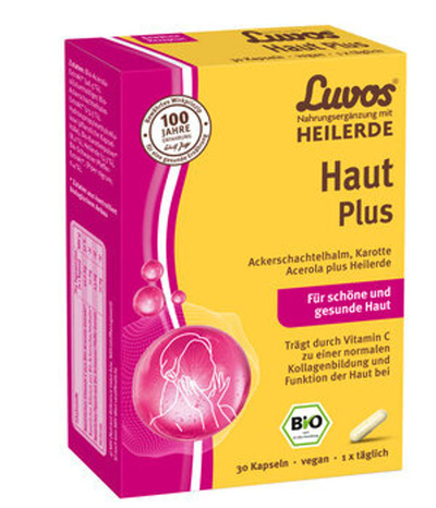 Produktfoto zu Heilerde Haut Plus Kapseln 30 Kapseln