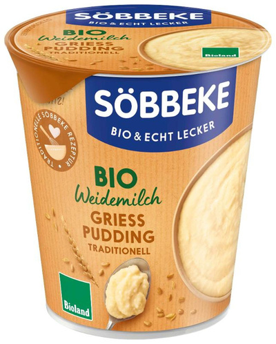 Produktfoto zu VPE 6x400g Grießpudding Traditionell