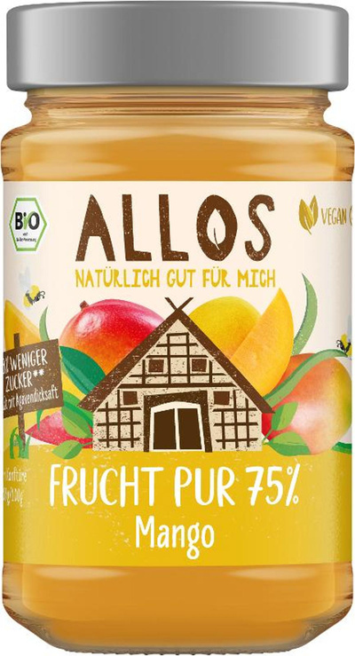 Produktfoto zu Frucht Pur Mango 250g