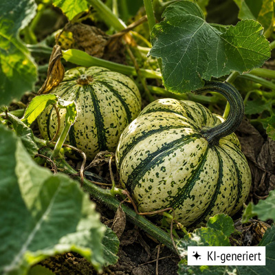Produktfoto zu Pflanze Kürbis Sweet Dumplin