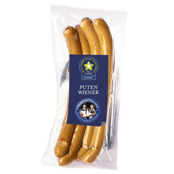 Produktfoto zu b*Puten-Wiener 200g