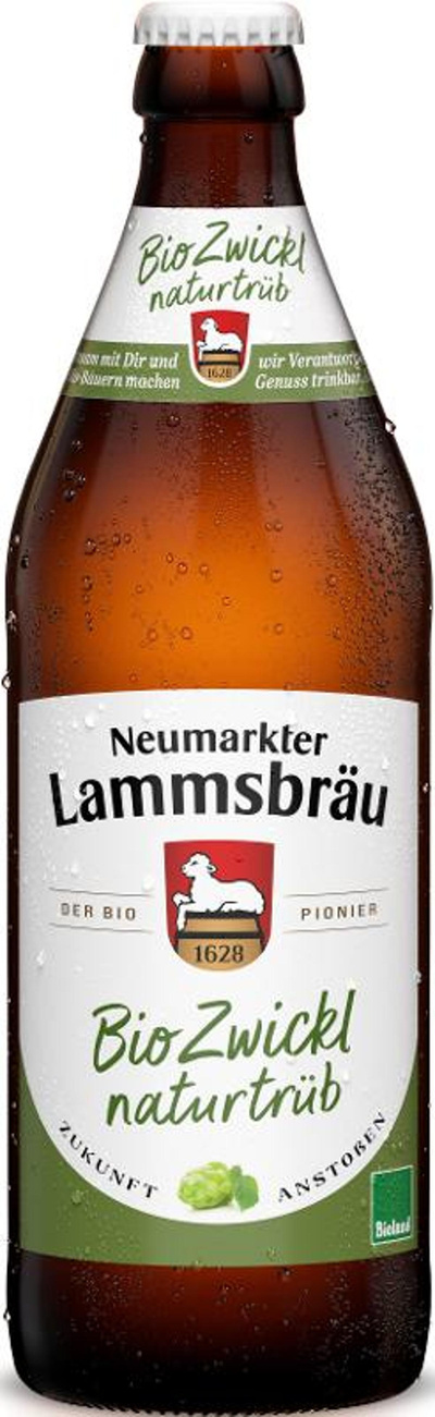 Produktfoto zu Lammsbräu Zwickl 10x 0,5 l