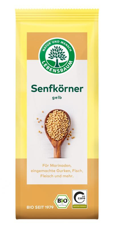 Produktfoto zu Senfkörner gelb Tüte