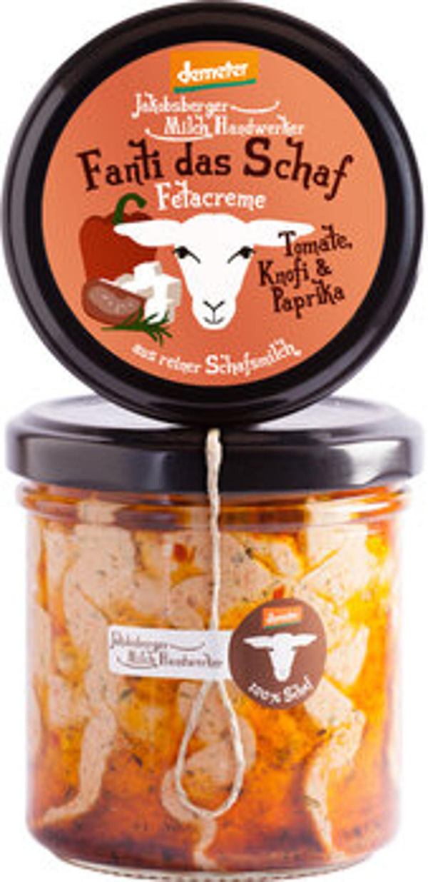 Produktfoto zu Fetacreme mit Paprika 135g