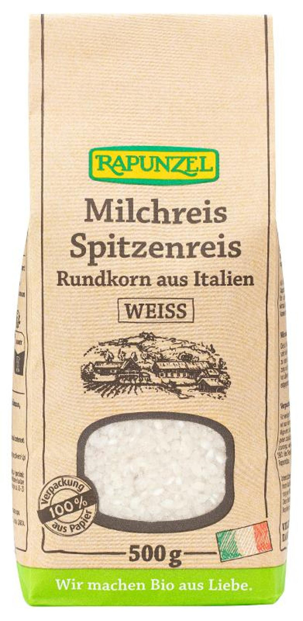 Produktfoto zu Milchreis  500 g Rapunzel