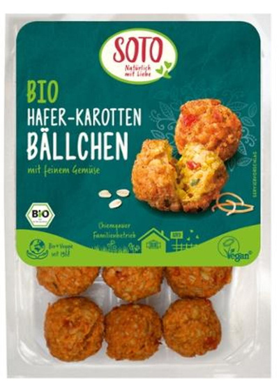 Produktfoto zu Hafer-Karotten Bällchen 165g