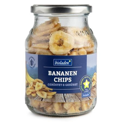 Produktfoto zu b*Bananenchips geröstet & gesüßt 180g