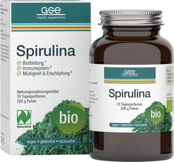 Produktfoto zu Spirulina Pulver 200g