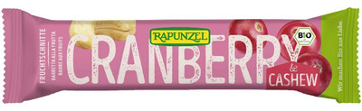 Produktfoto zu Fruchtschnitte Cranberry-Cashew 40g