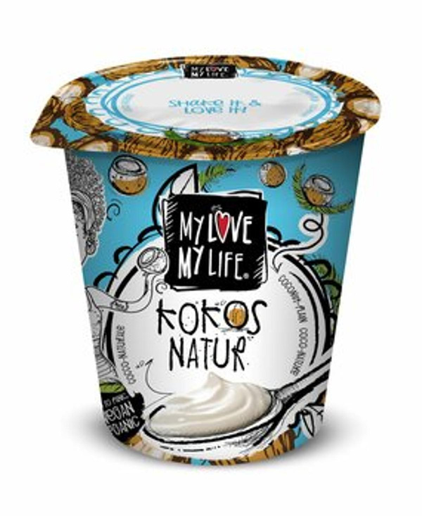 Produktfoto zu Veganen Kokos Naturjoghurt 125g
