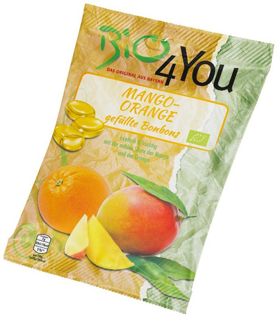 Produktfoto zu Bonbons Mango-Orange