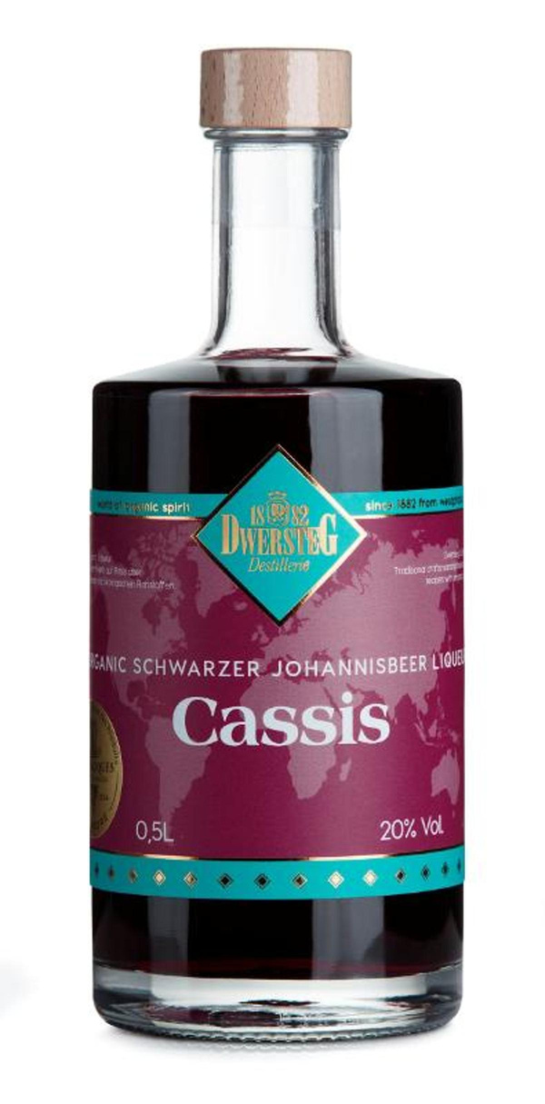 Produktfoto zu Cassis-Liqueur, Schwarze Johannisbeer-Liquer, 0,5l