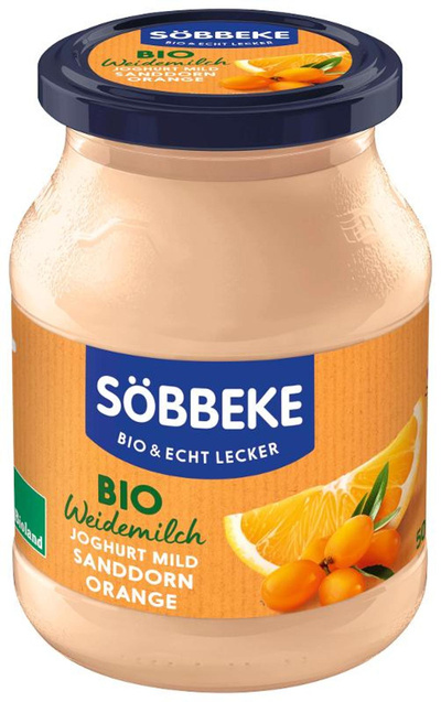 Produktfoto zu Joghurt Sanddorn-Orange 3,8%, 500g