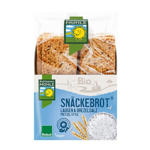 Produktfoto zu Snäckebrot Laugen & Brezelsalz 200g