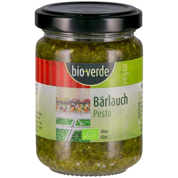 Produktfoto zu Bärlauch Pesto vegan
