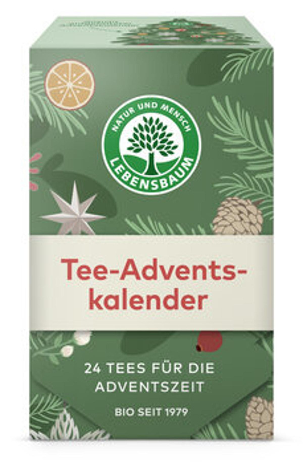 Produktfoto zu Adventskalendertee Lebensbaum Teebeutel