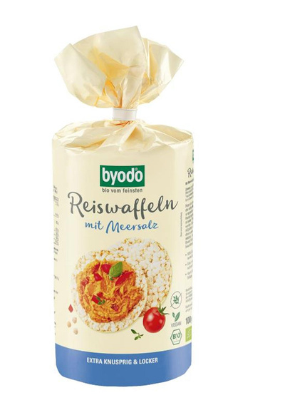 Produktfoto zu VPE 12x1 Reiswaffeln mit Meersalz