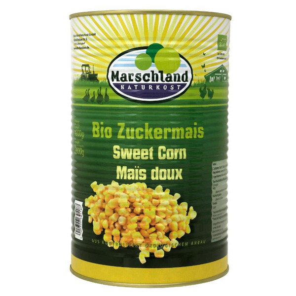 Produktfoto zu Zuckermais 4,25l