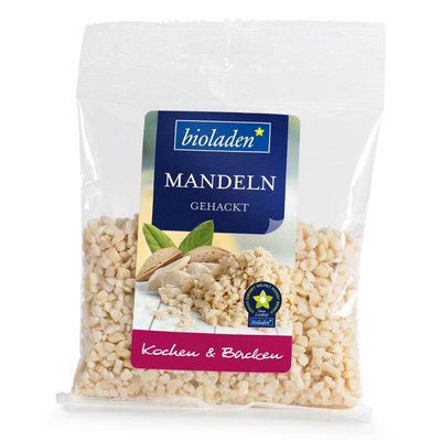 Produktfoto zu b*Mandeln blanchiert gehackt 100g