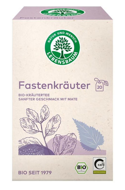 Produktfoto zu Fastenkräutertee Teebeutel