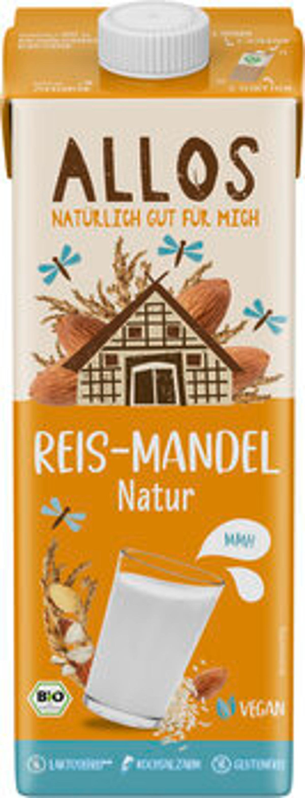 Produktfoto zu Reis-Mandeldrink 1L