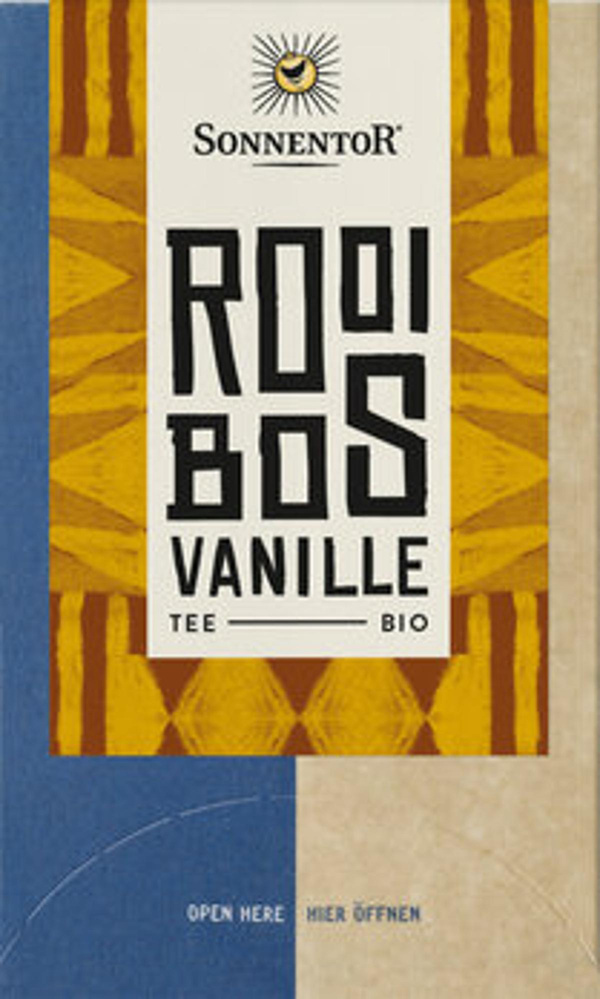 Produktfoto zu Rooibos-Vanille Teebeutel