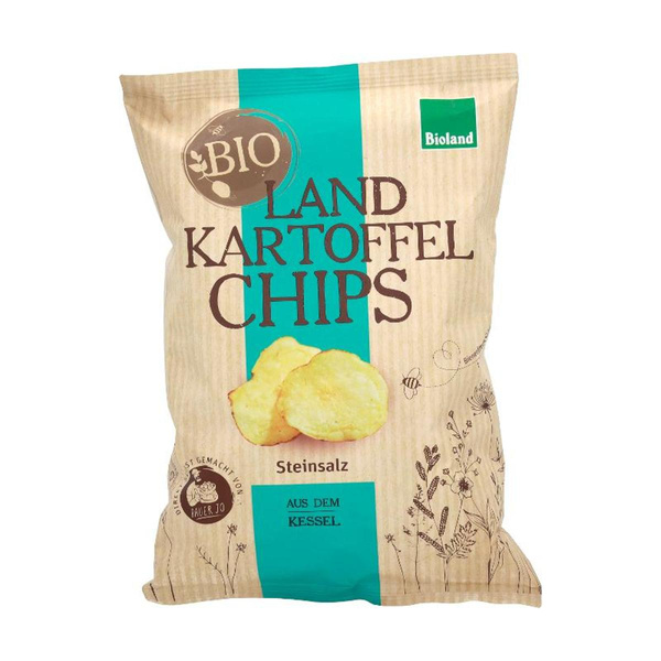 Produktfoto zu Kartoffelchips Steinsalz 125g