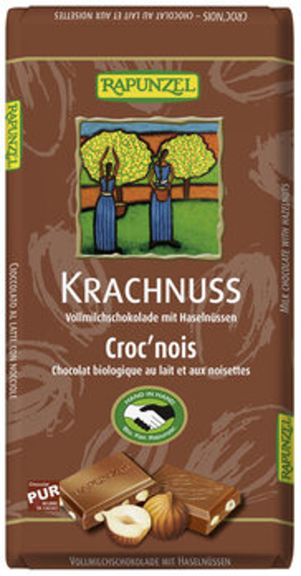 Produktfoto zu Krachnuss Vollmilch Schokolade 100g