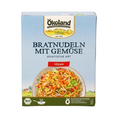 Produktfoto zu Bratnudeln mit Gemüse 400g TK