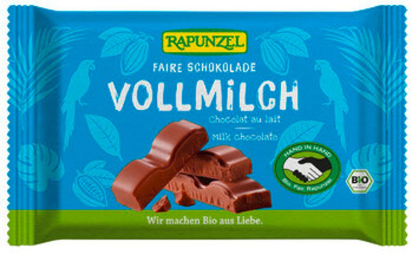 Produktfoto zu Vollmilch Schokolade HIH, 100g
