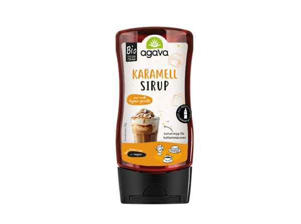 Produktfoto zu Karamellsirup agava 350g