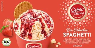Produktfoto zu Spaghetti Eis 2 Stück