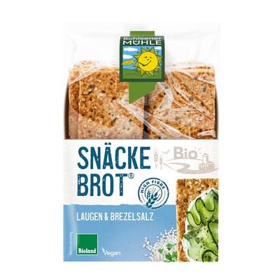 Produktfoto zu Snäckebrot Laugen & Brezelsalz 200g