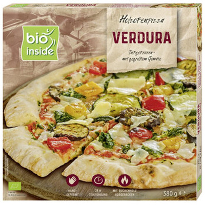 Produktfoto zu Holzofen-Pizza Verdura 380g, TK