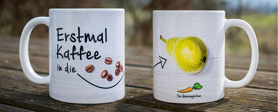 Produktfoto zu Tasse GESCHENK, Gemüsegärtner
