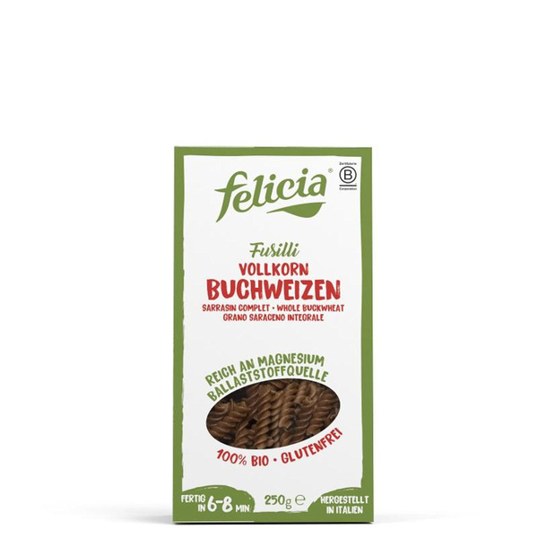 Produktfoto zu Fusilli Buchweizen 250g