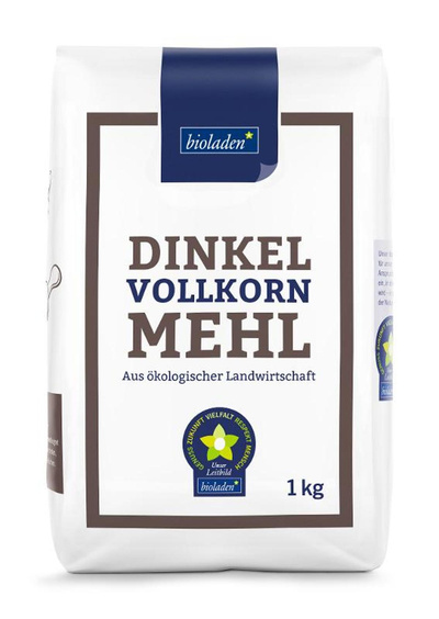 Produktfoto zu VPE 6x1kg Dinkelvollkornmehl