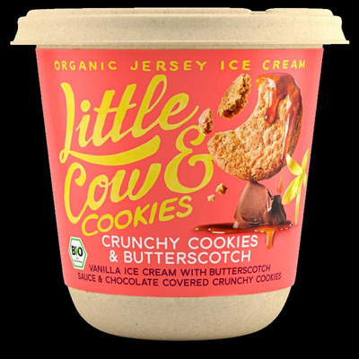 Produktfoto zu Crunchy Cookie Butterscotch Eis 435ml