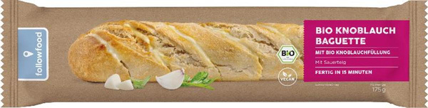 Produktfoto zu Knoblauch Baguette 175g