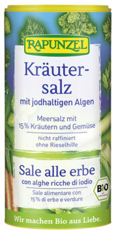 Produktfoto zu Kräutersalz jodiert  125 g RAP