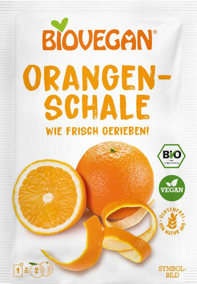 Produktfoto zu Orangenschale, gerieben